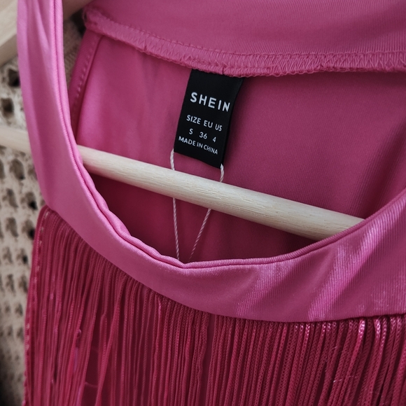 Shein | sleeveless fringe top - Picture 2 of 4